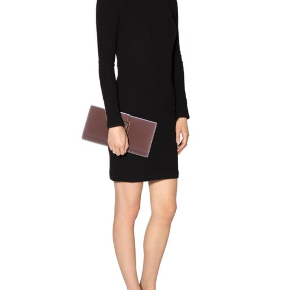 GUCCI LADY BUCKLE CLUTCH 11"LX6"HX1"D